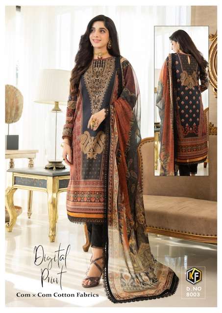 Keval sobia nazir vol-8 – Dress material Wholesale catalog