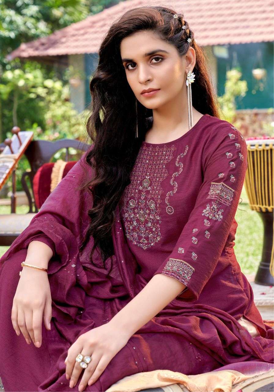 KOODEE Kurti with Sharara with Duppata Sanaya-1 Wholesale catalog