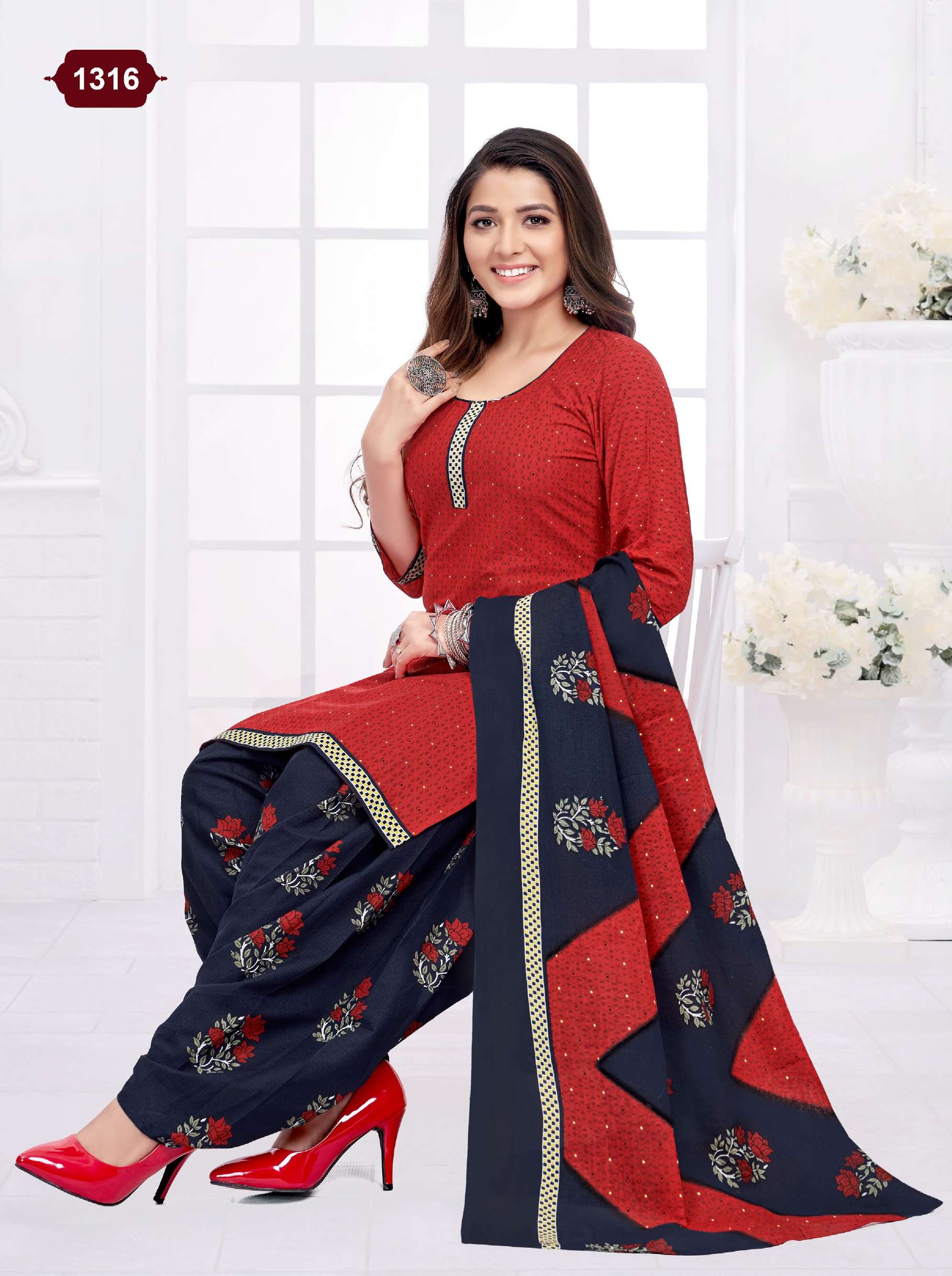 Kuber Geet Patiyala Vol-13 – Dress Material Wholesale catalog