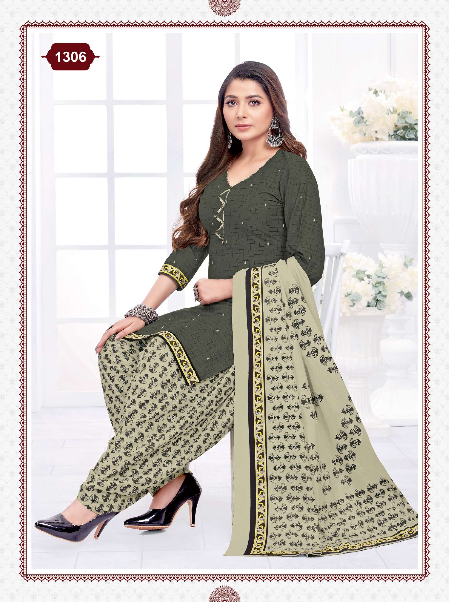 Kuber Geet Patiyala Vol-13 – Dress Material Wholesale catalog