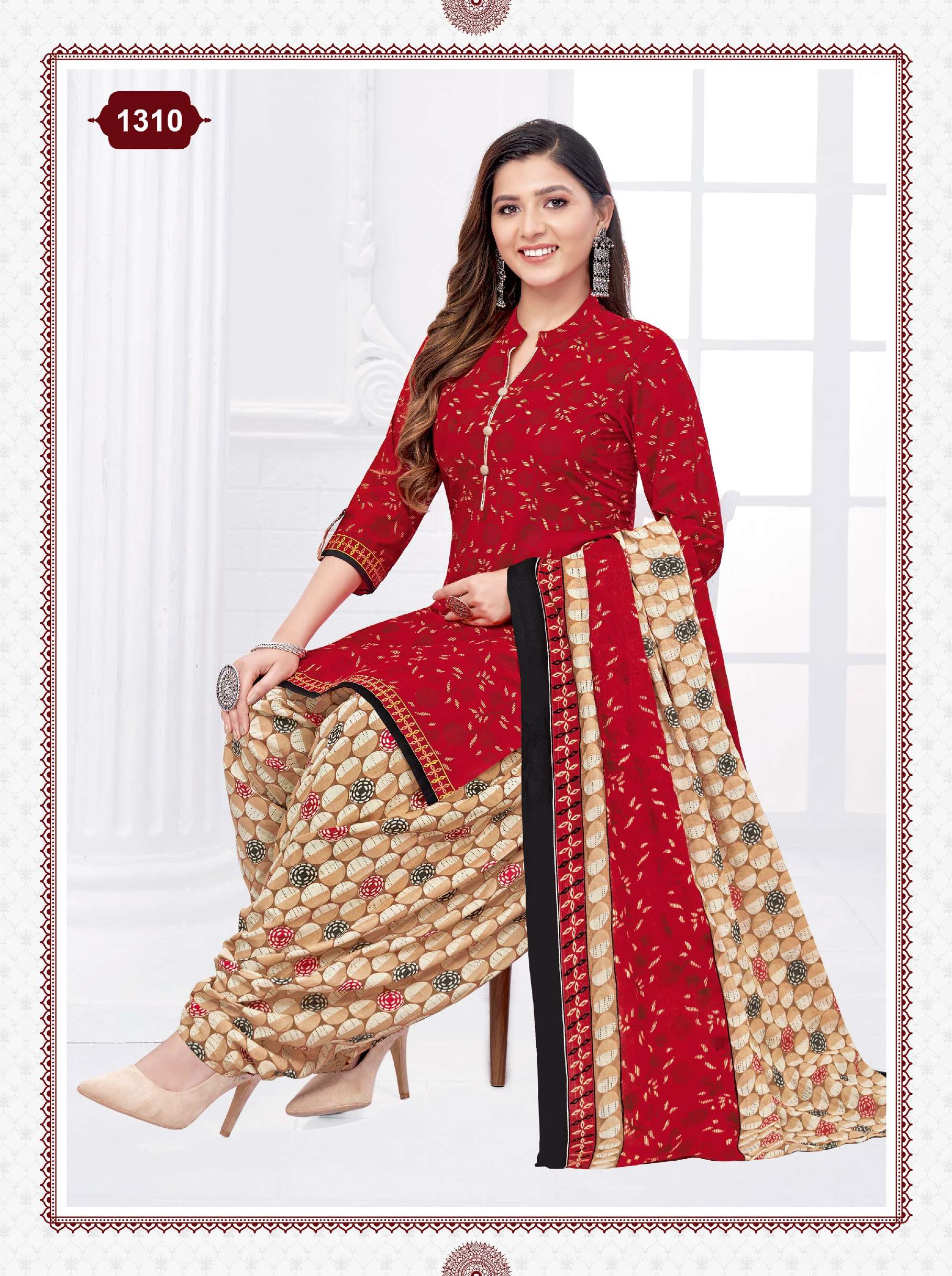 Kuber Geet Patiyala Vol-13 – Dress Material Wholesale catalog