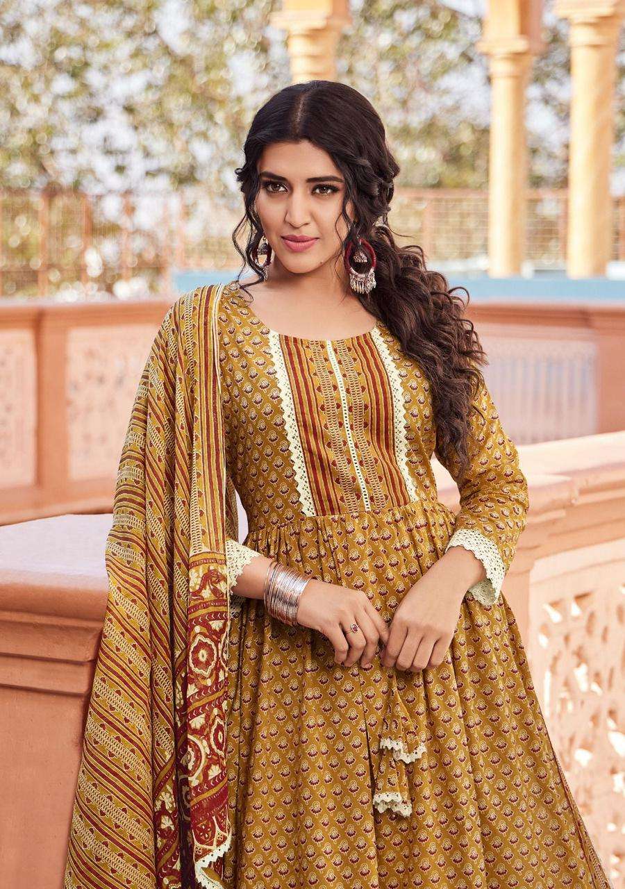 Ladies Flavour Heritage Cotton  Kurati Wholesale catalog