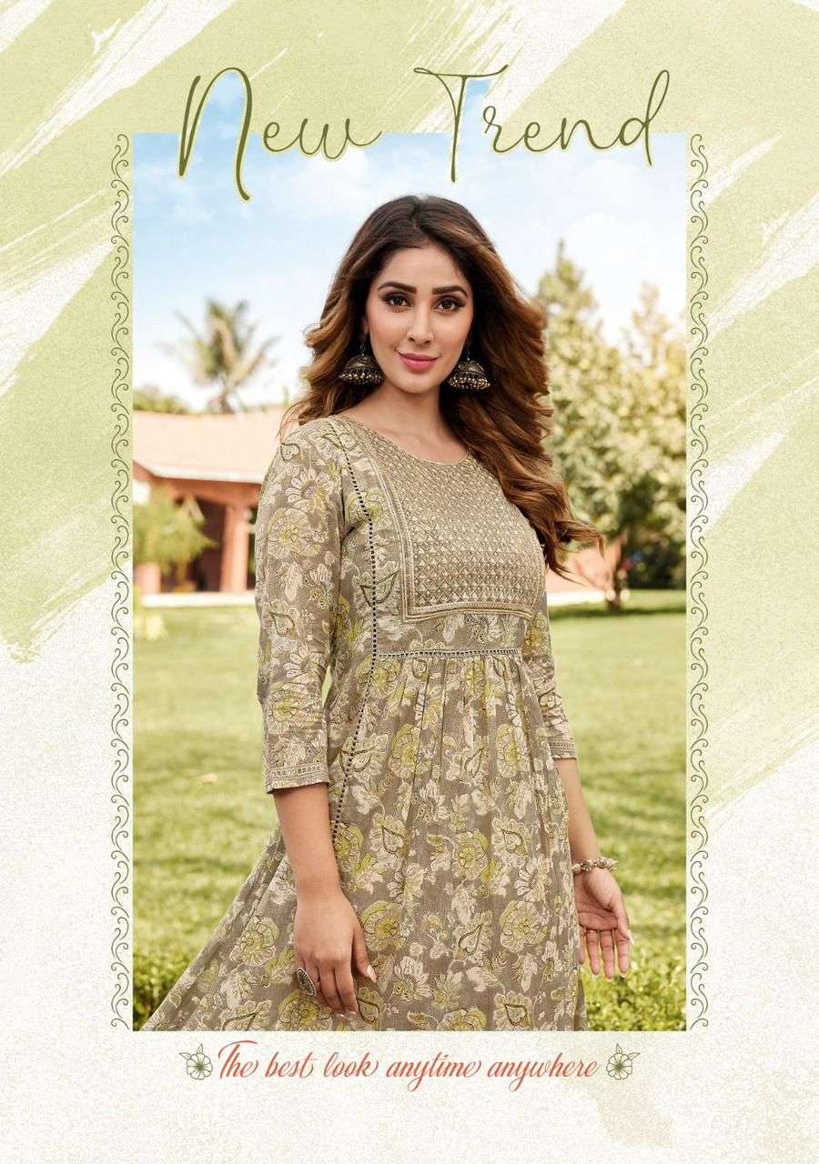 Ladies Flavour Launch By Desinger One Piece Gown Kurti Wholesale catalog