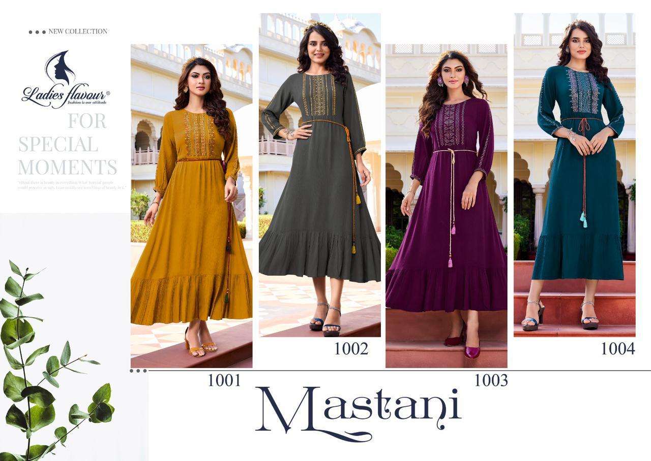 Ladies Flavour Mastani Kurti Wolesale catalog