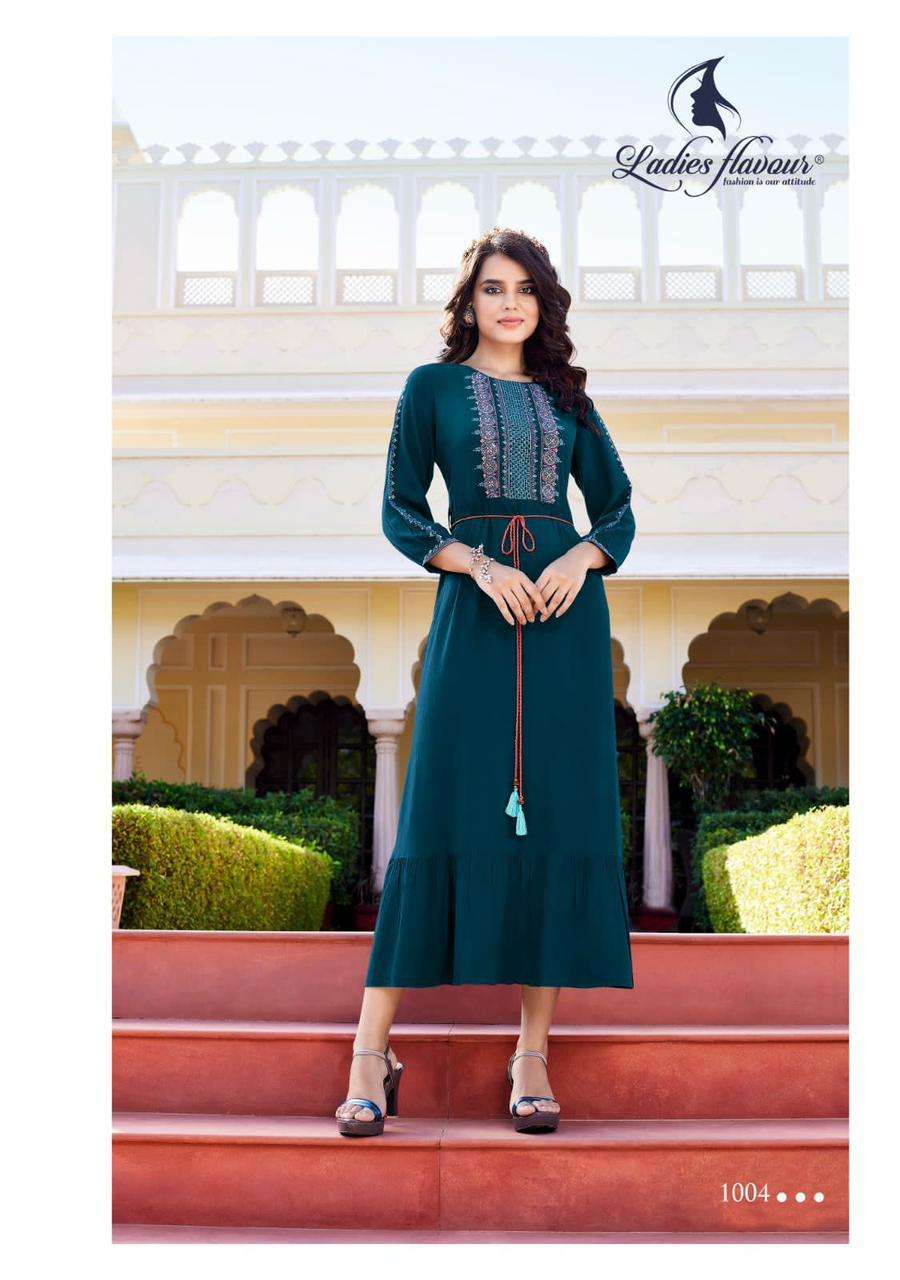 Ladies Flavour Mastani Kurti Wolesale catalog