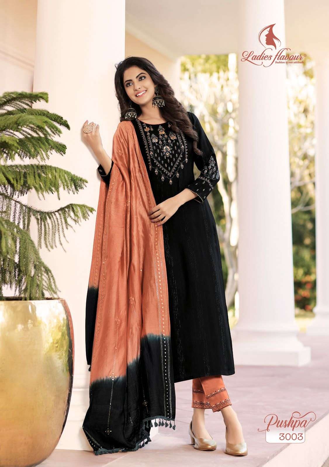 Ladies Flavour Pushpa Vol 3 Kurti Wholesale catalog