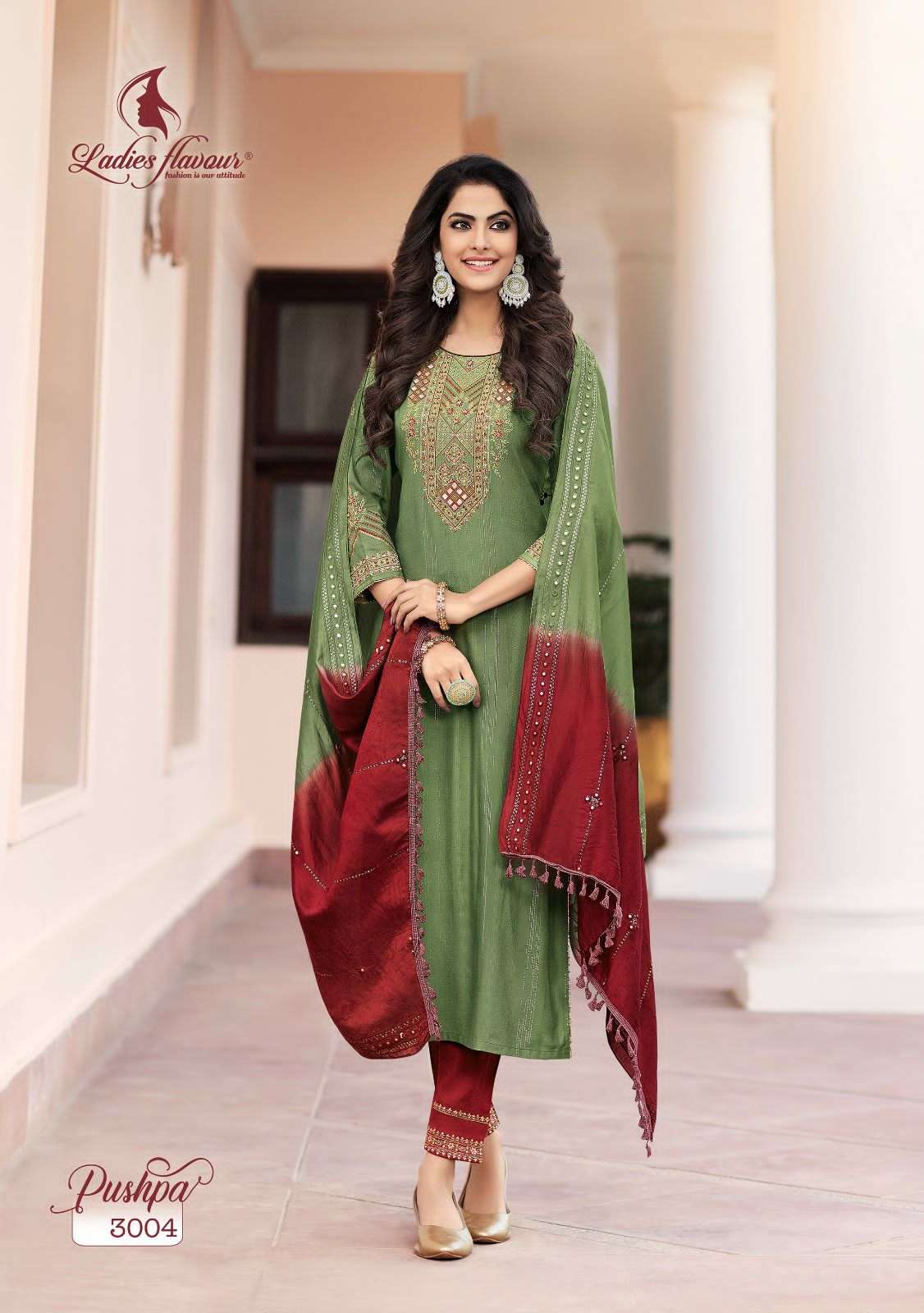 Ladies Flavour Pushpa Vol 3 Kurti Wholesale catalog