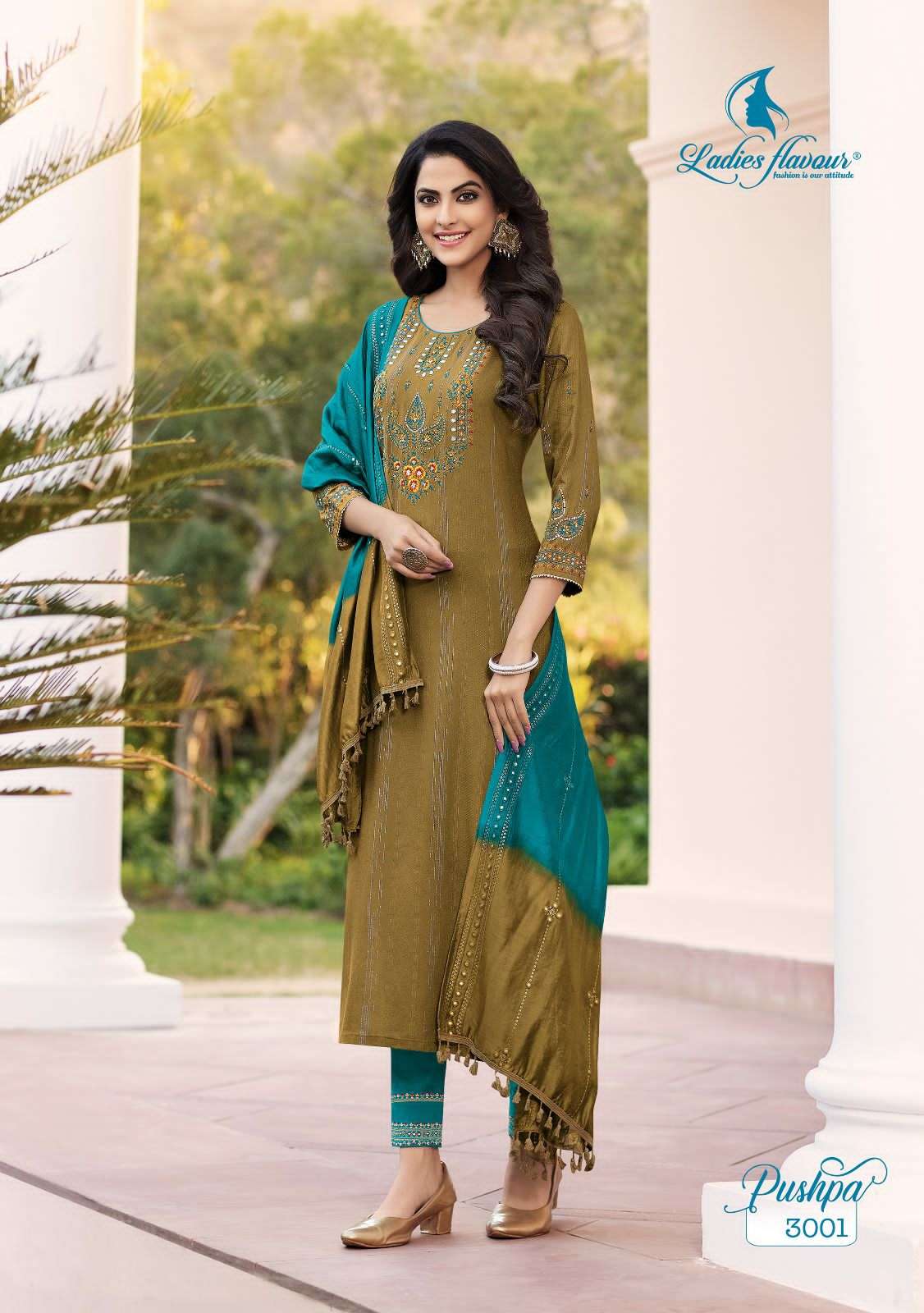 Ladies Flavour Pushpa Vol 3 Kurti Wholesale catalog