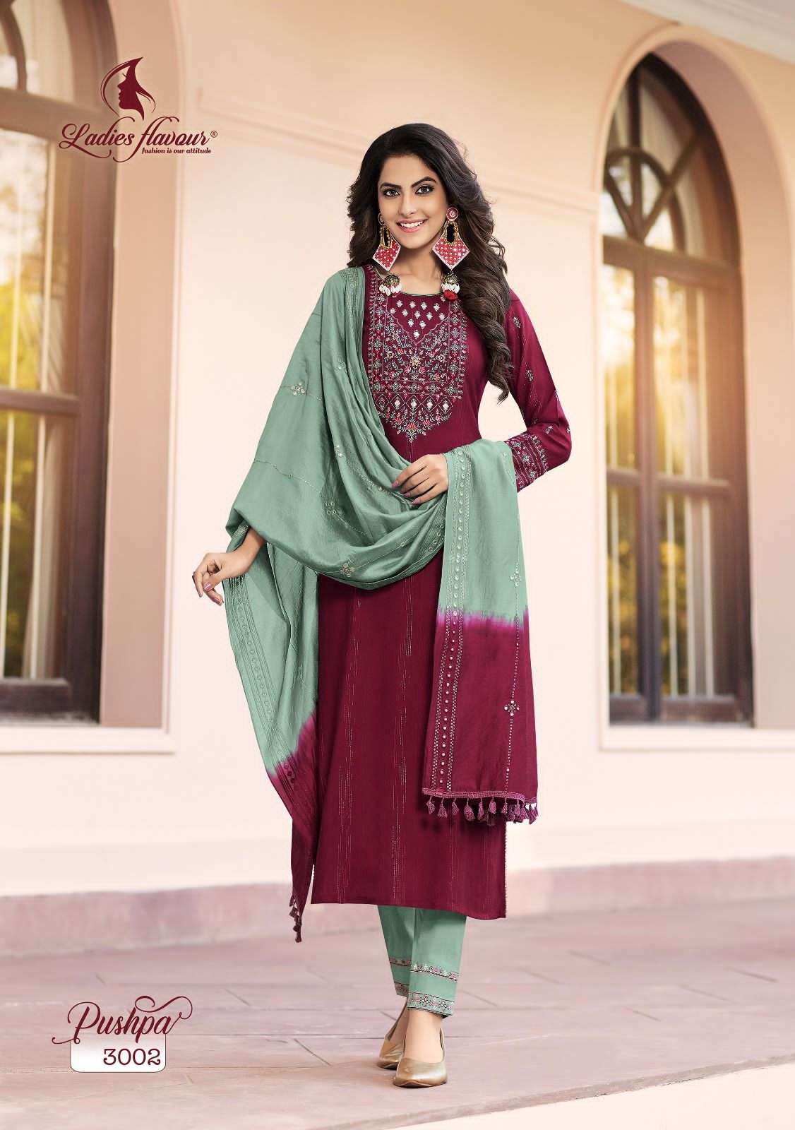 Ladies Flavour Pushpa Vol 3 Kurti Wholesale catalog