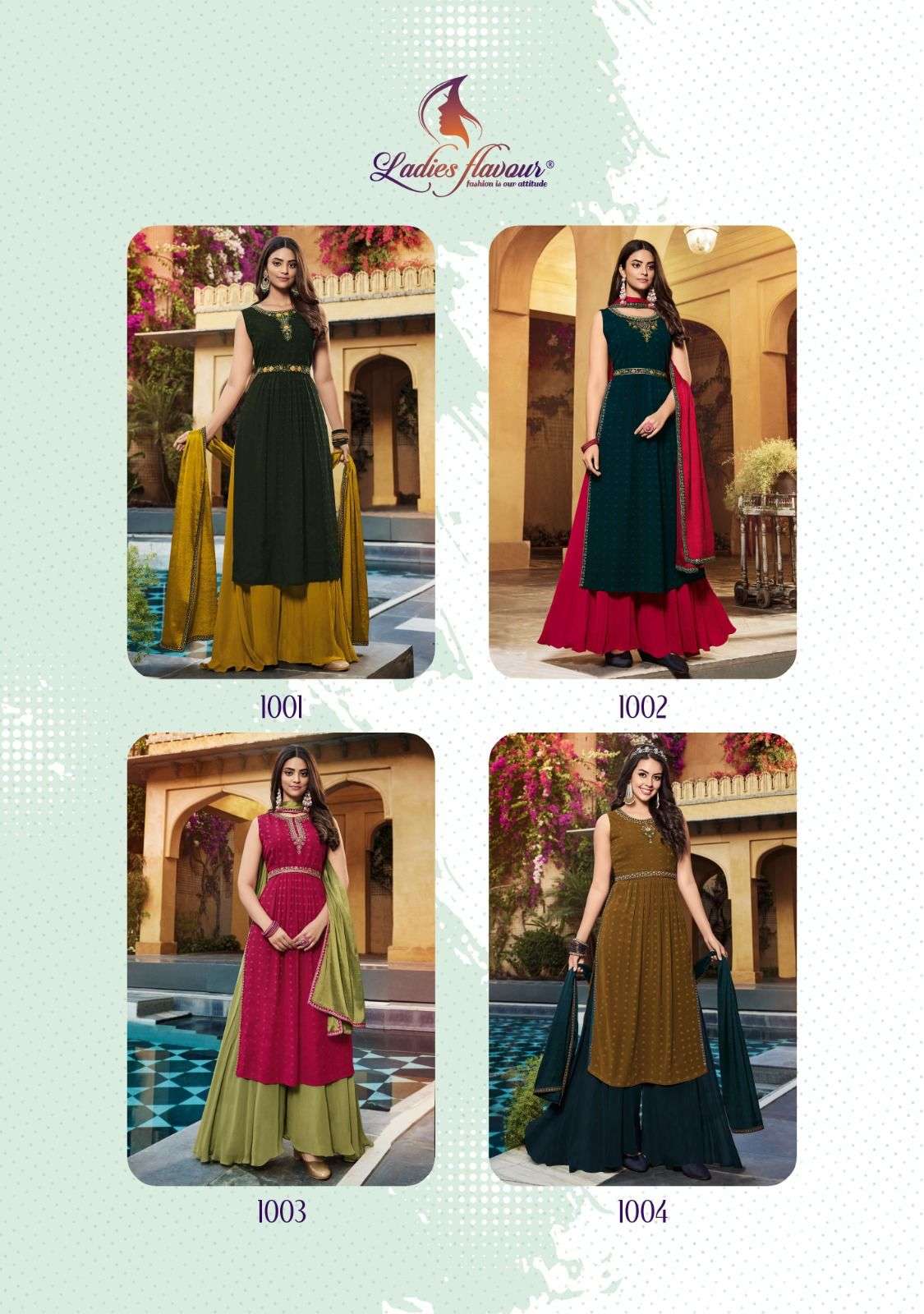 Ladies Flavour Sagun Wedding  Kurti wholesale catalog