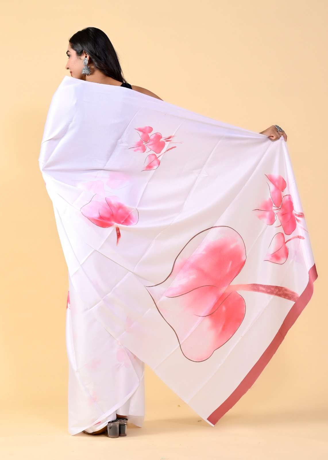 Lucaya Vol 2 Fancy Floral Printed Silk Saree Wholesale catalog