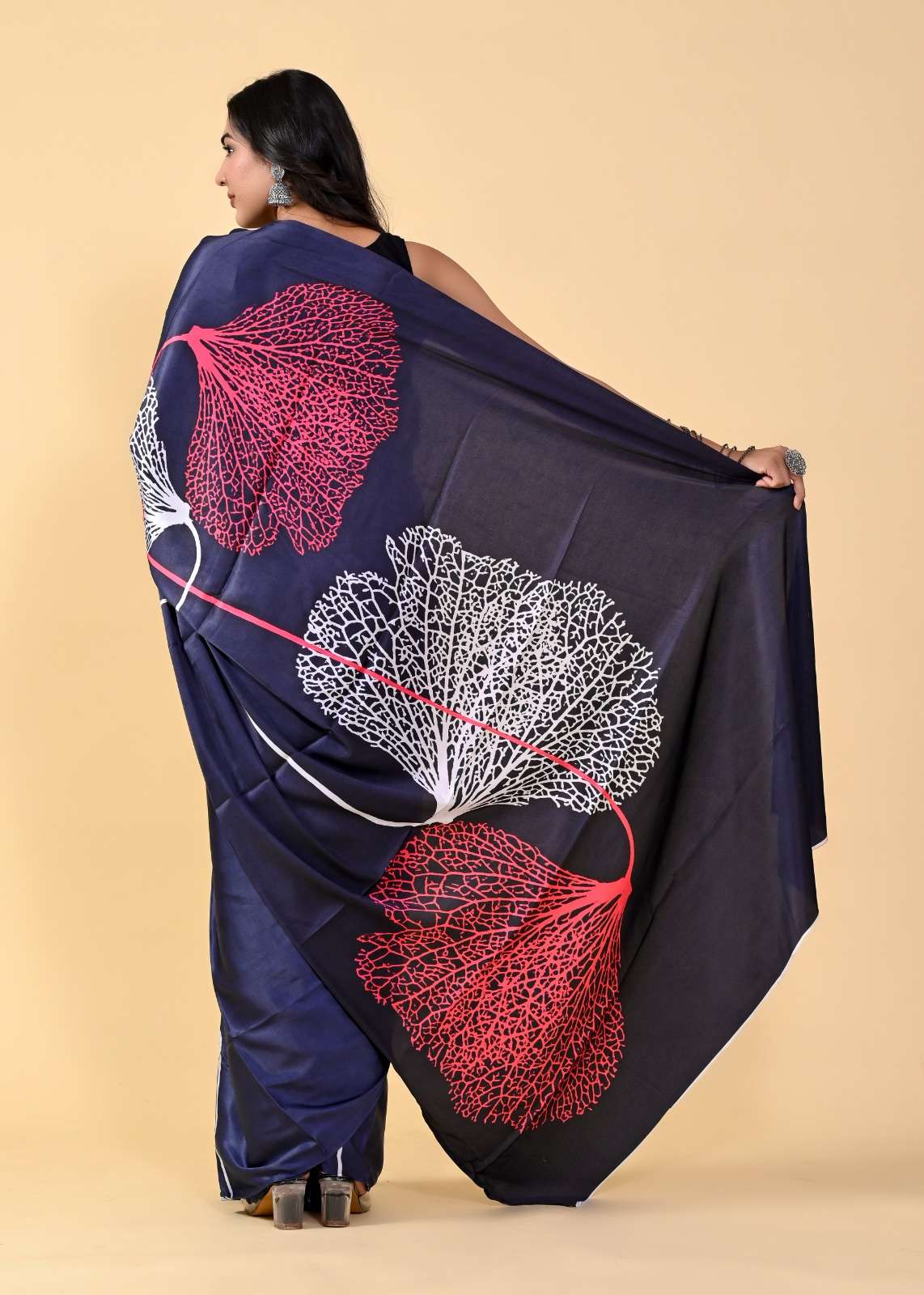 Lucaya Vol 2 Fancy Floral Printed Silk Saree Wholesale catalog