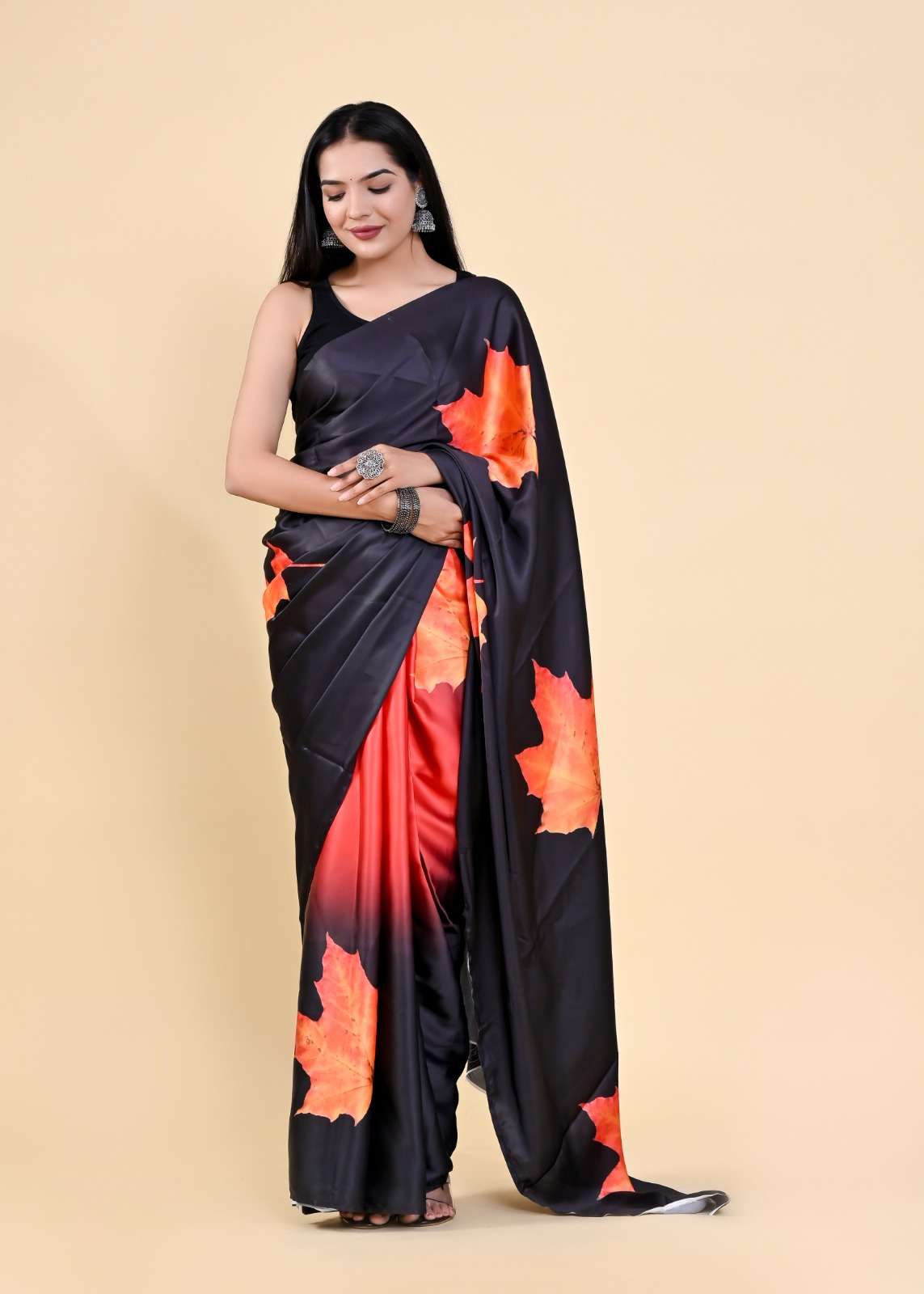 Lucaya Vol 2 Fancy Floral Printed Silk Saree Wholesale catalog