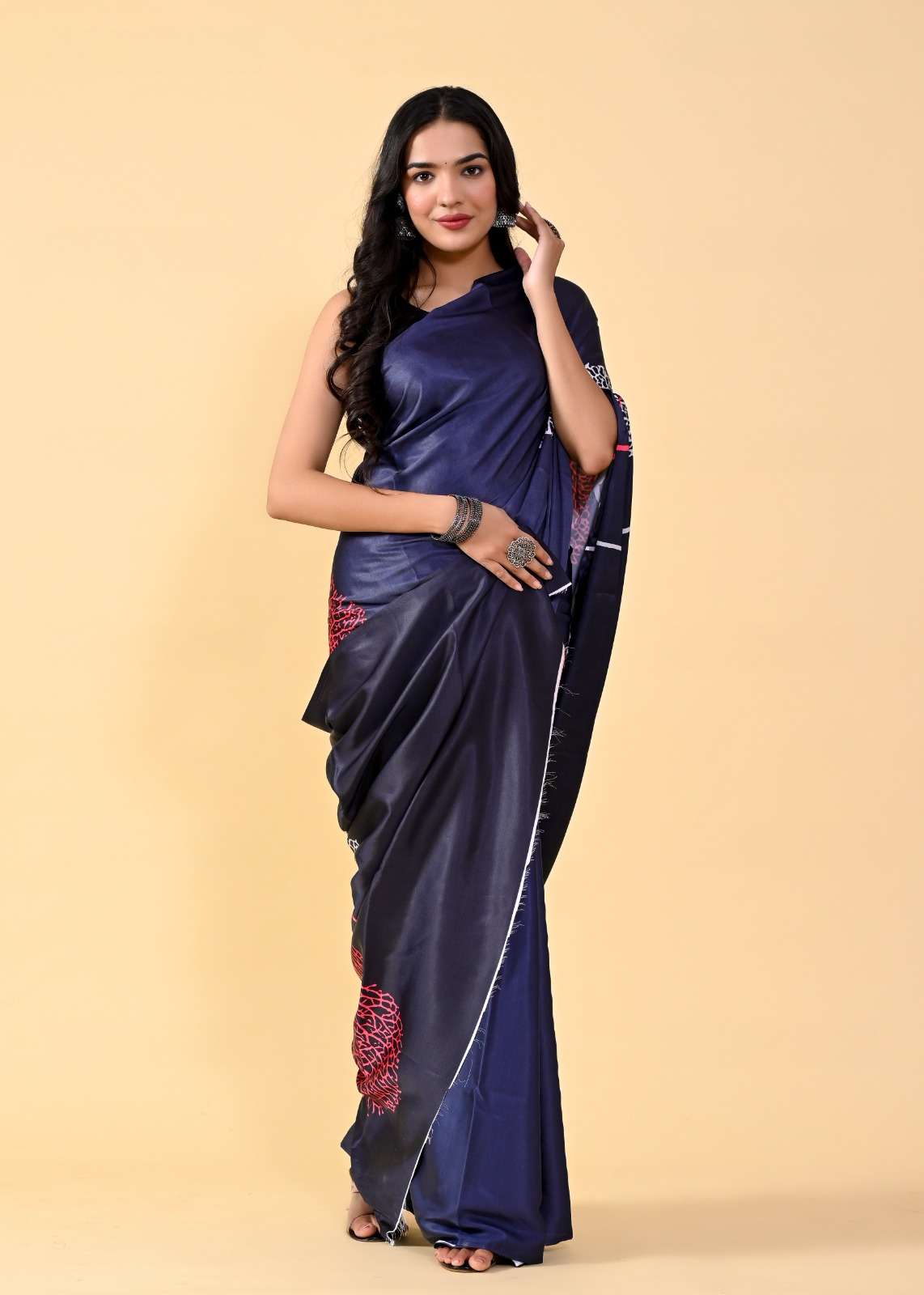 Lucaya Vol 2 Fancy Floral Printed Silk Saree Wholesale catalog