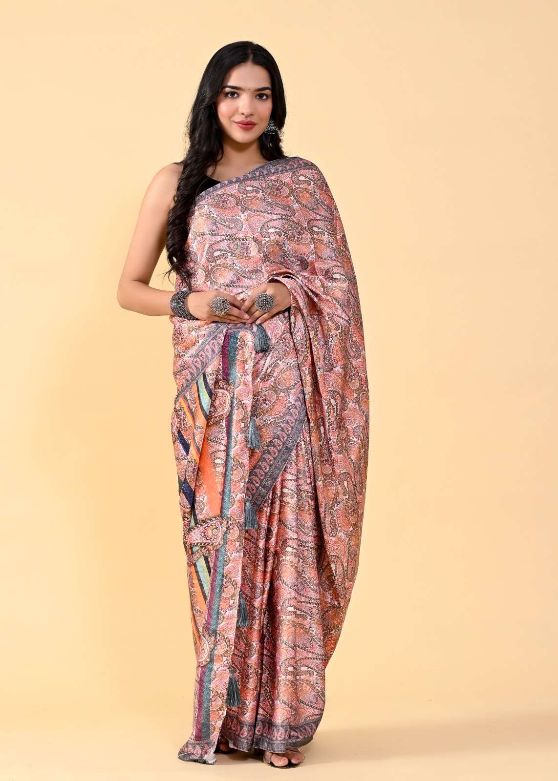 Lucaya Vol 2 Fancy Floral Printed Silk Saree Wholesale catalog