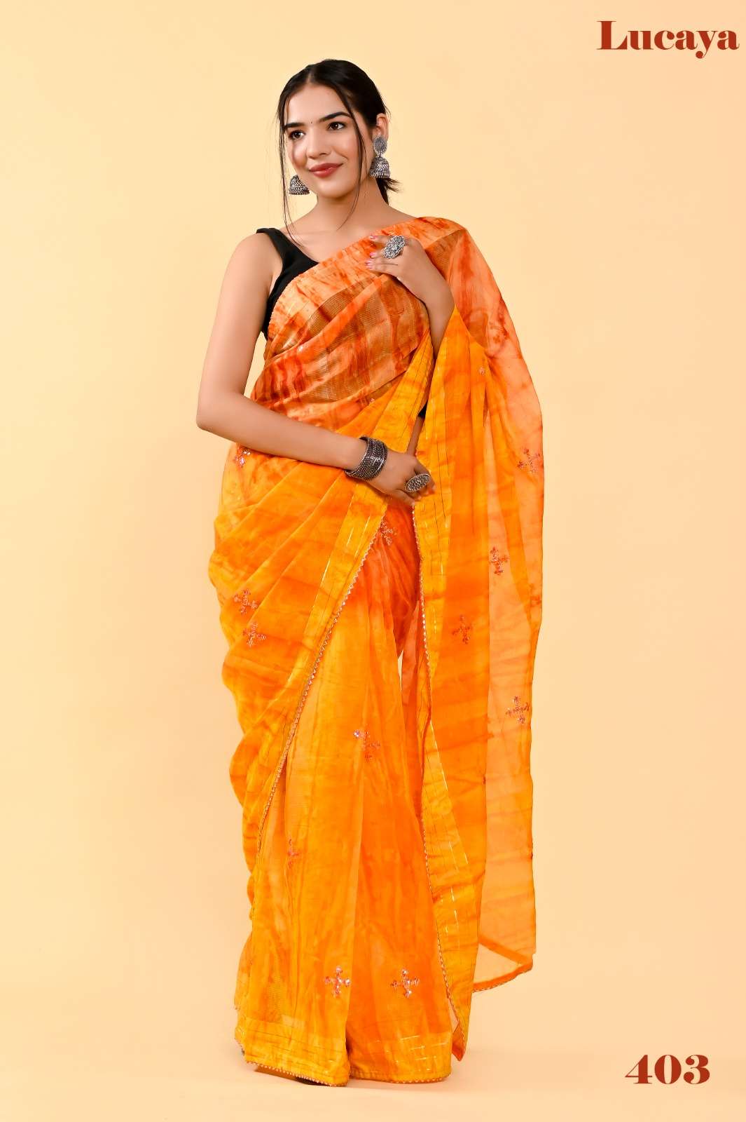 Lucaya Vol 4 Multicolor Fancy Cotton Saree Wholesale catalog