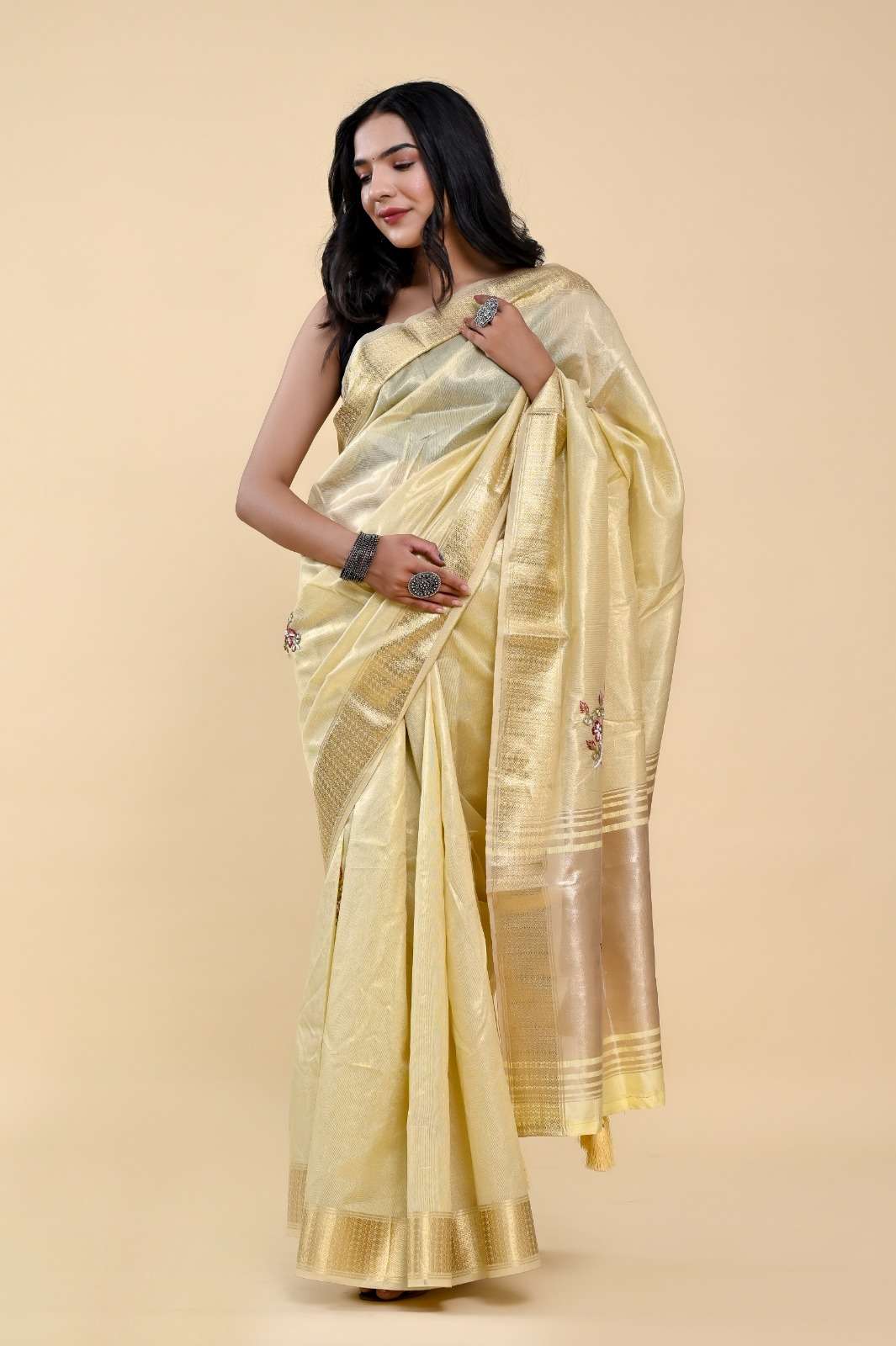 Lucaya Vol 5 Fancy Woven Cotton Saree Wholesale catalog