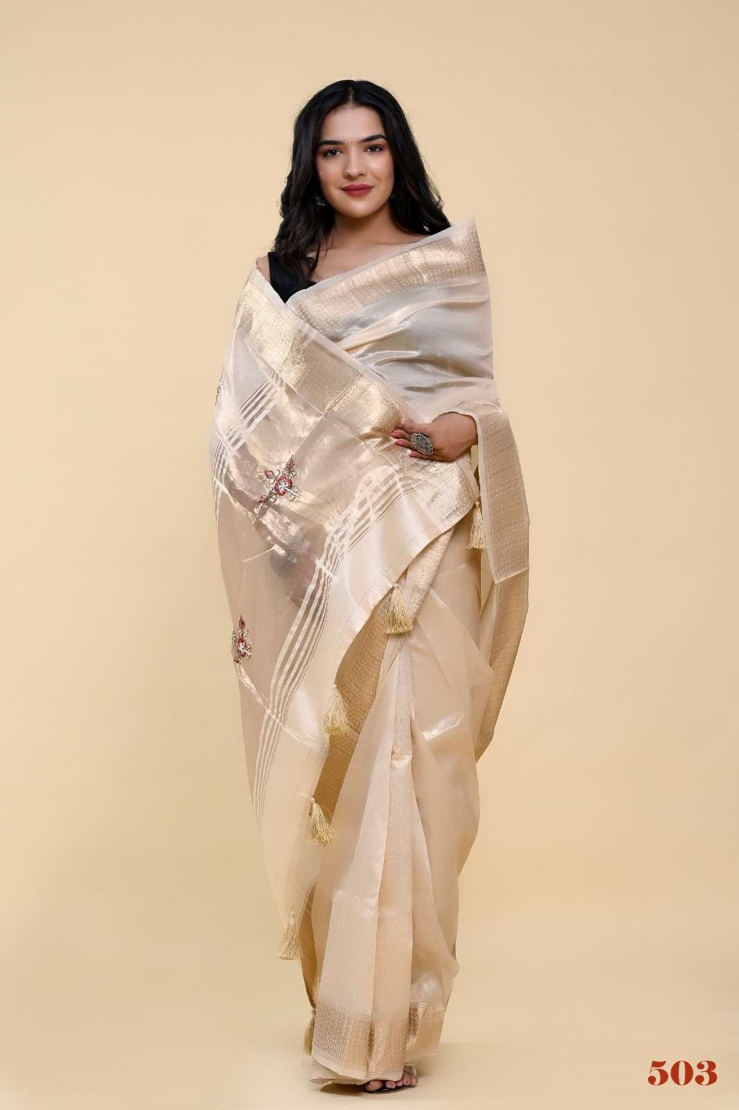 Lucaya Vol 5 Fancy Woven Cotton Saree Wholesale catalog