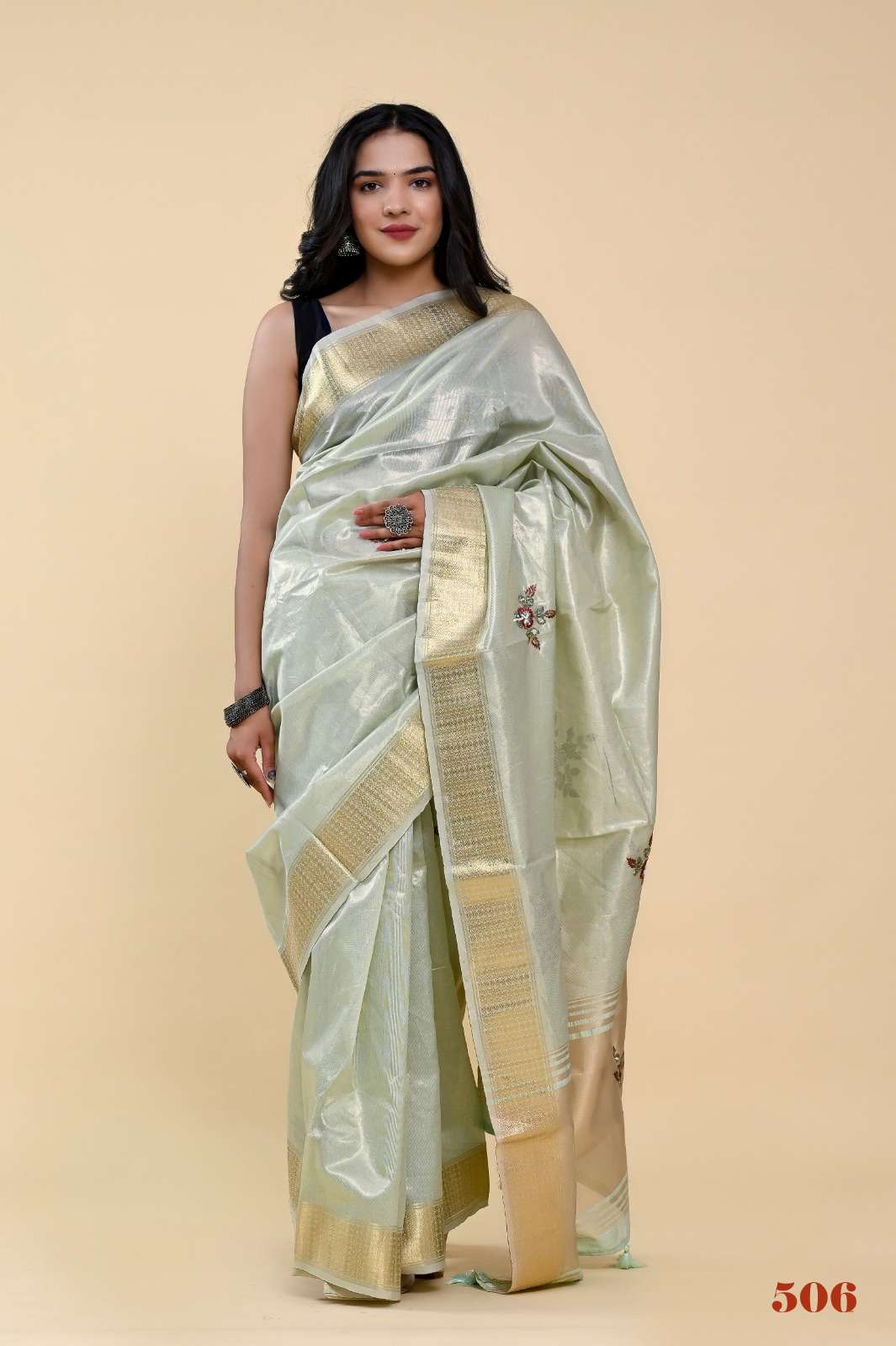 Lucaya Vol 5 Fancy Woven Cotton Saree Wholesale catalog