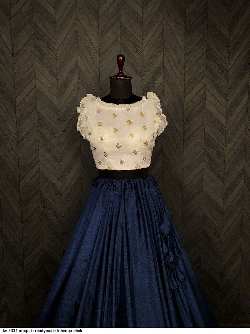 LW 7031 MORPICH READYMADE LEHENGA CHOLI Wholesale catalog