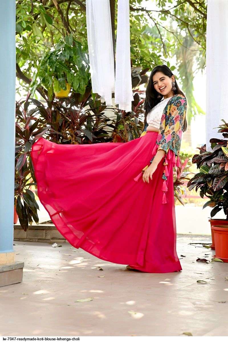 LW 7047 READYMADE KOTI BLOUSE LEHENGA CHOLI Wholesale catalog