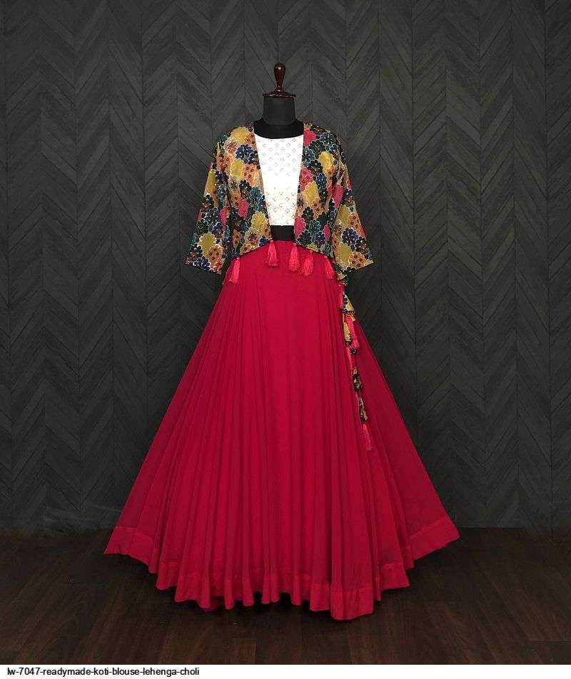 LW 7047 READYMADE KOTI BLOUSE LEHENGA CHOLI Wholesale catalog