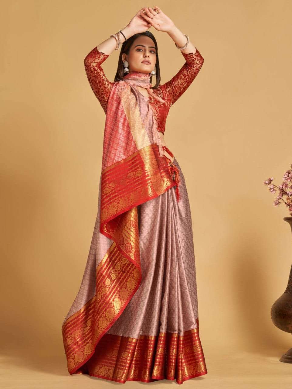 Maahi 93 Party Style Banarasi SIlk Saree Wholesale catalog