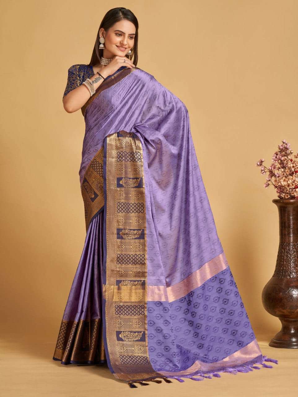 Maahi 94 Casual Wear Banarasi SIlk Saree Wholesale catalog