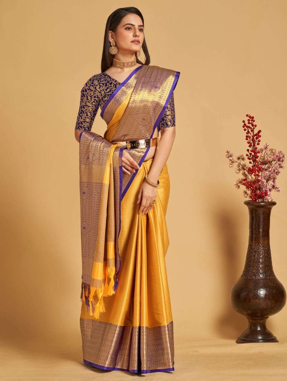 Maahi 97 Party Wear Designer Banarasi Silk Saree Wholesale catalog