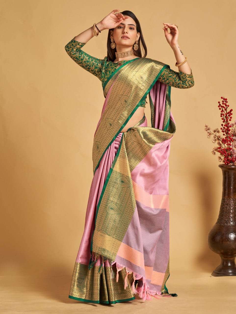 Maahi 97 Party Wear Designer Banarasi Silk Saree Wholesale catalog