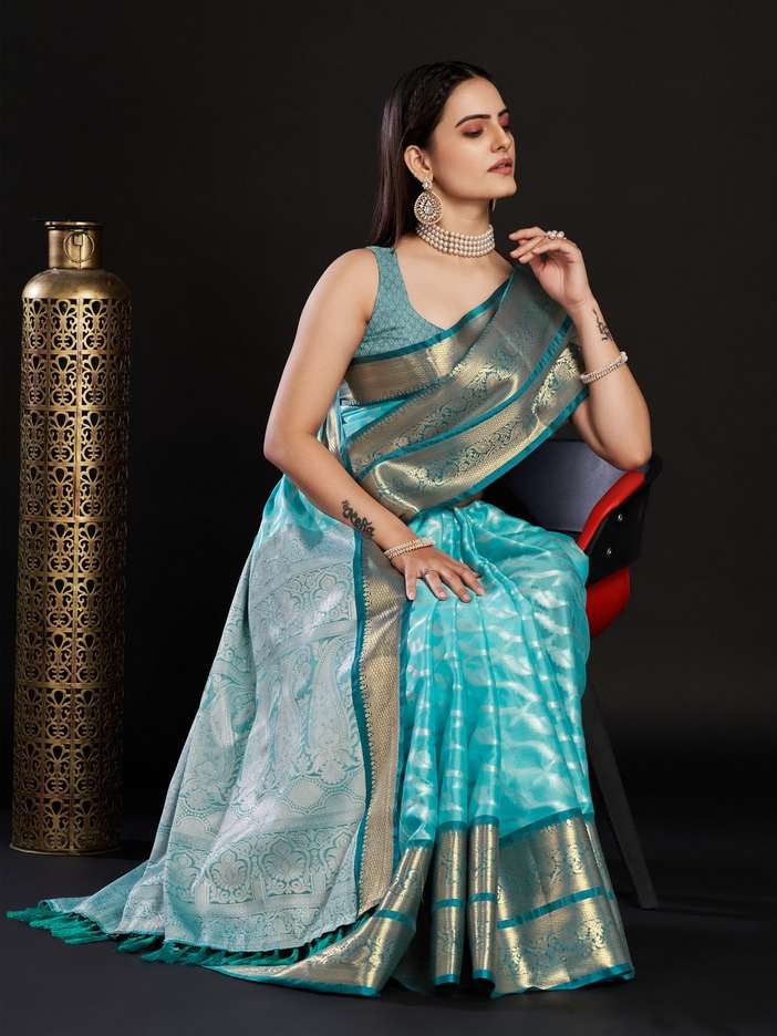 Maahi 99 Designer Banarasi Silk Saree Wholesale catalog