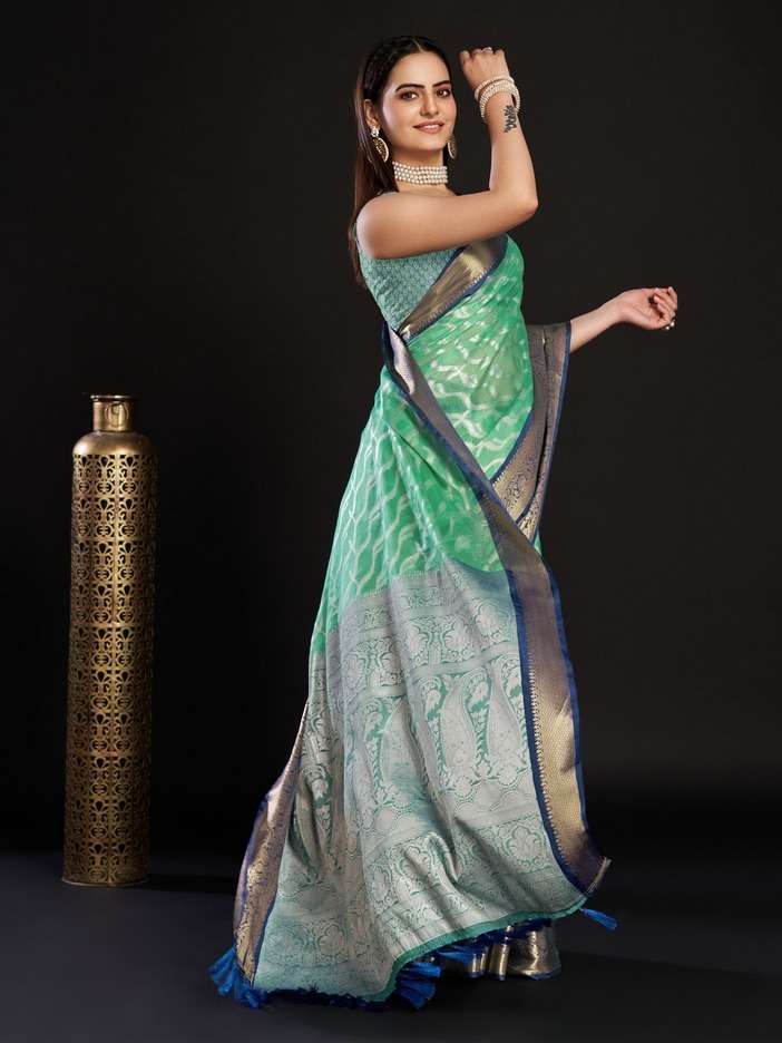 Maahi 99 Designer Banarasi Silk Saree Wholesale catalog