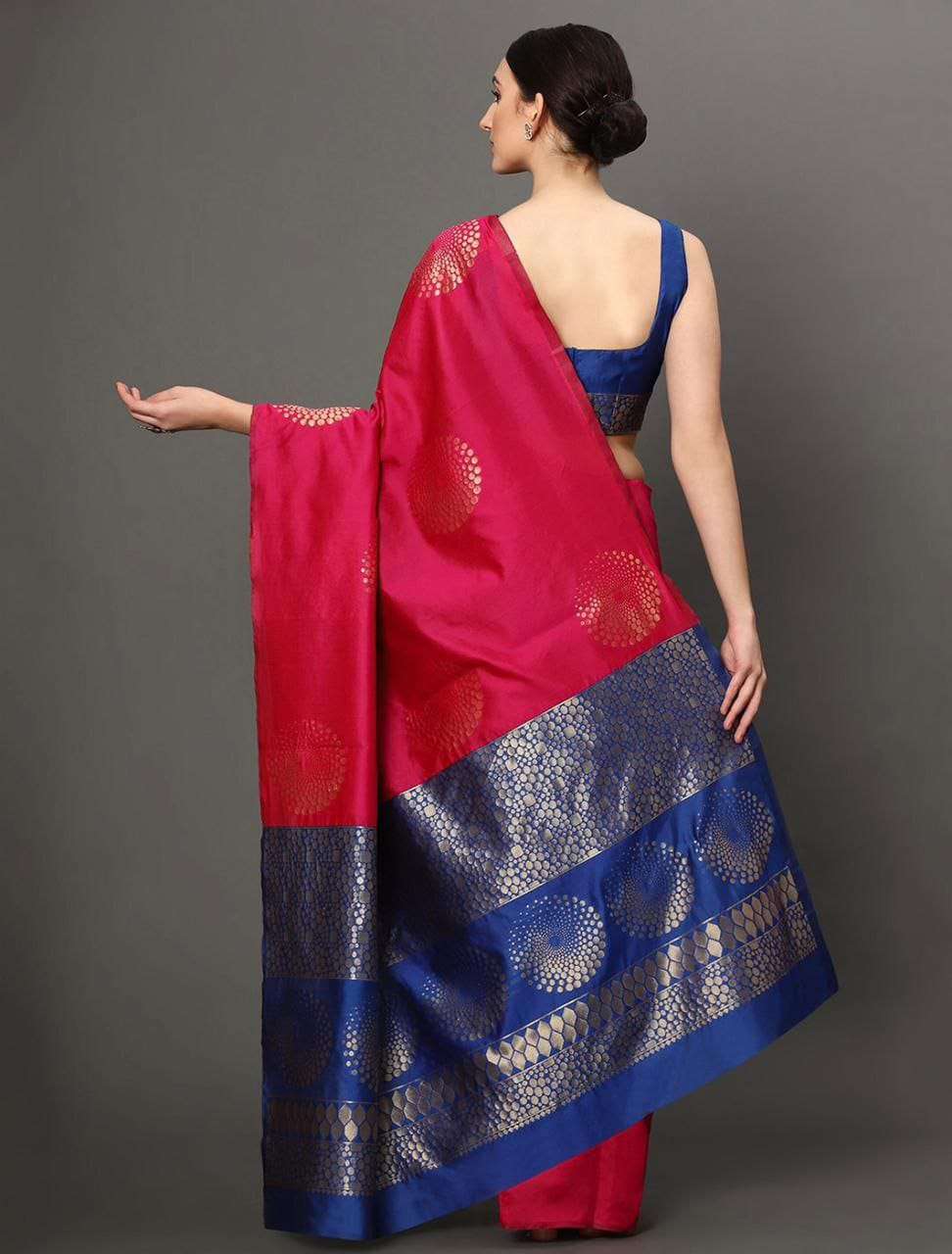 Macazo 580 Casual Kanjivaram Silk Saree Wholesale catalog