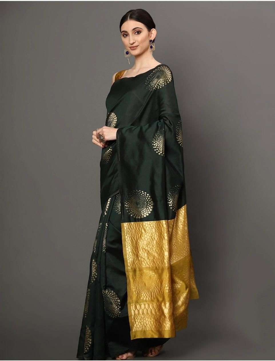 Macazo 580 Casual Kanjivaram Silk Saree Wholesale catalog