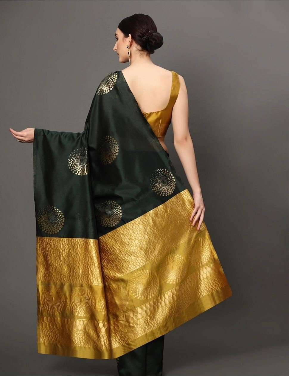 Macazo 580 Casual Kanjivaram Silk Saree Wholesale catalog