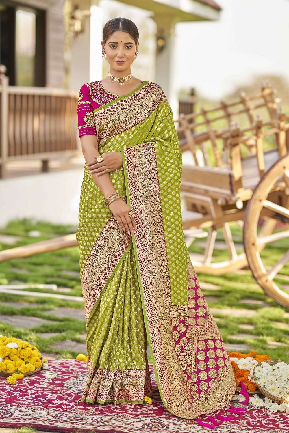 Manohari Hit Colour 31 Festive Wear Banarasi Silk Saree Wholesale catalog