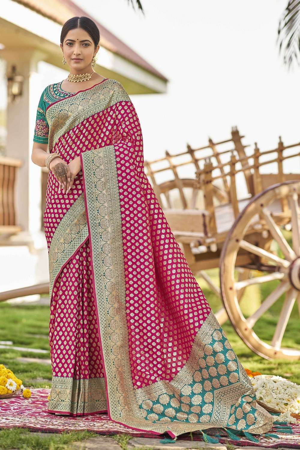 Manohari Hit Colour 31 Festive Wear Banarasi Silk Saree Wholesale catalog