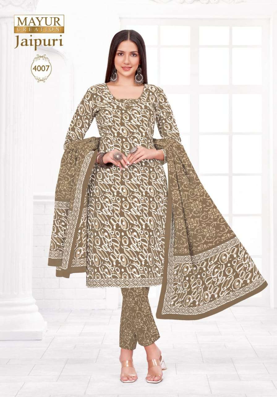 Mayur Jaipuri Vol-4 Dress Materials wholesale Price