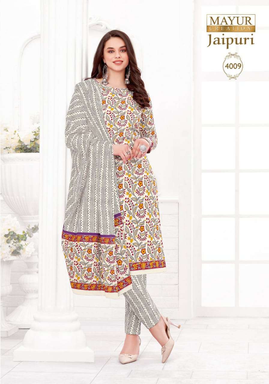 Mayur Jaipuri Vol-4 Dress Materials wholesale Price