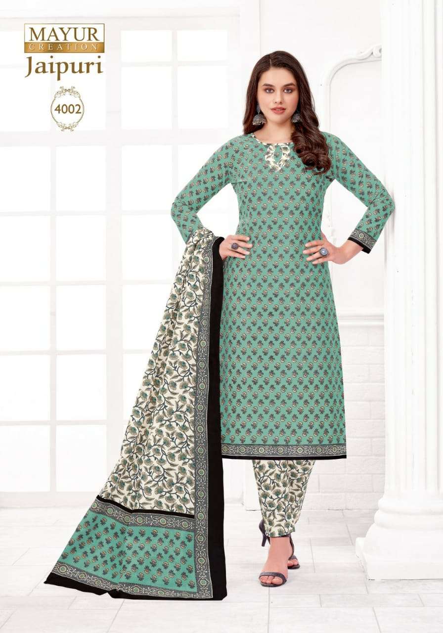 Mayur Jaipuri Vol-4 Dress Materials wholesale Price