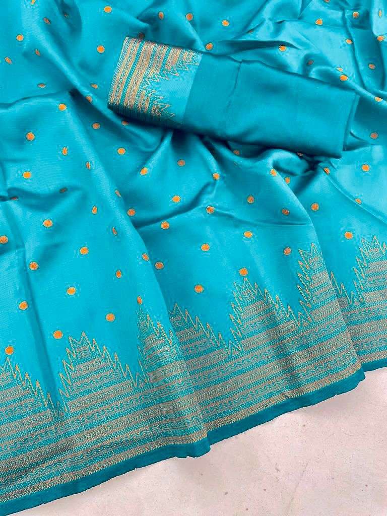 Mcazo 579 Traditional Designer Soft Silk Saree Wholesale catalog