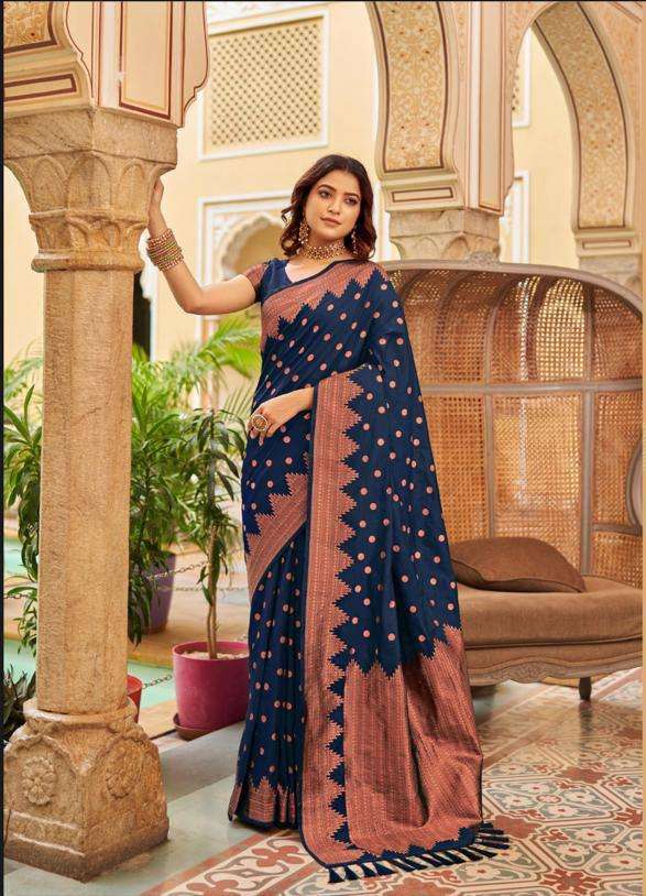 Mcazo 579 Traditional Designer Soft Silk Saree Wholesale catalog
