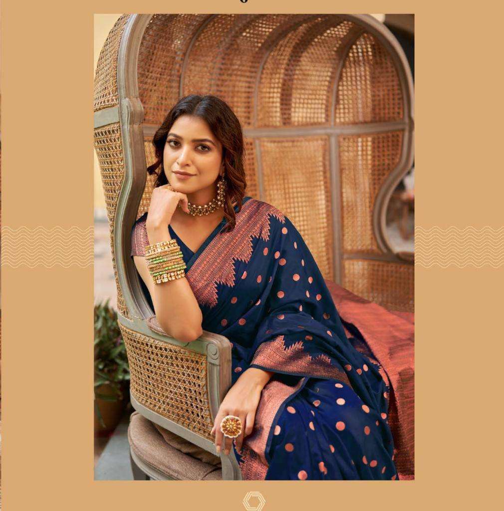 Mcazo 579 Traditional Designer Soft Silk Saree Wholesale catalog