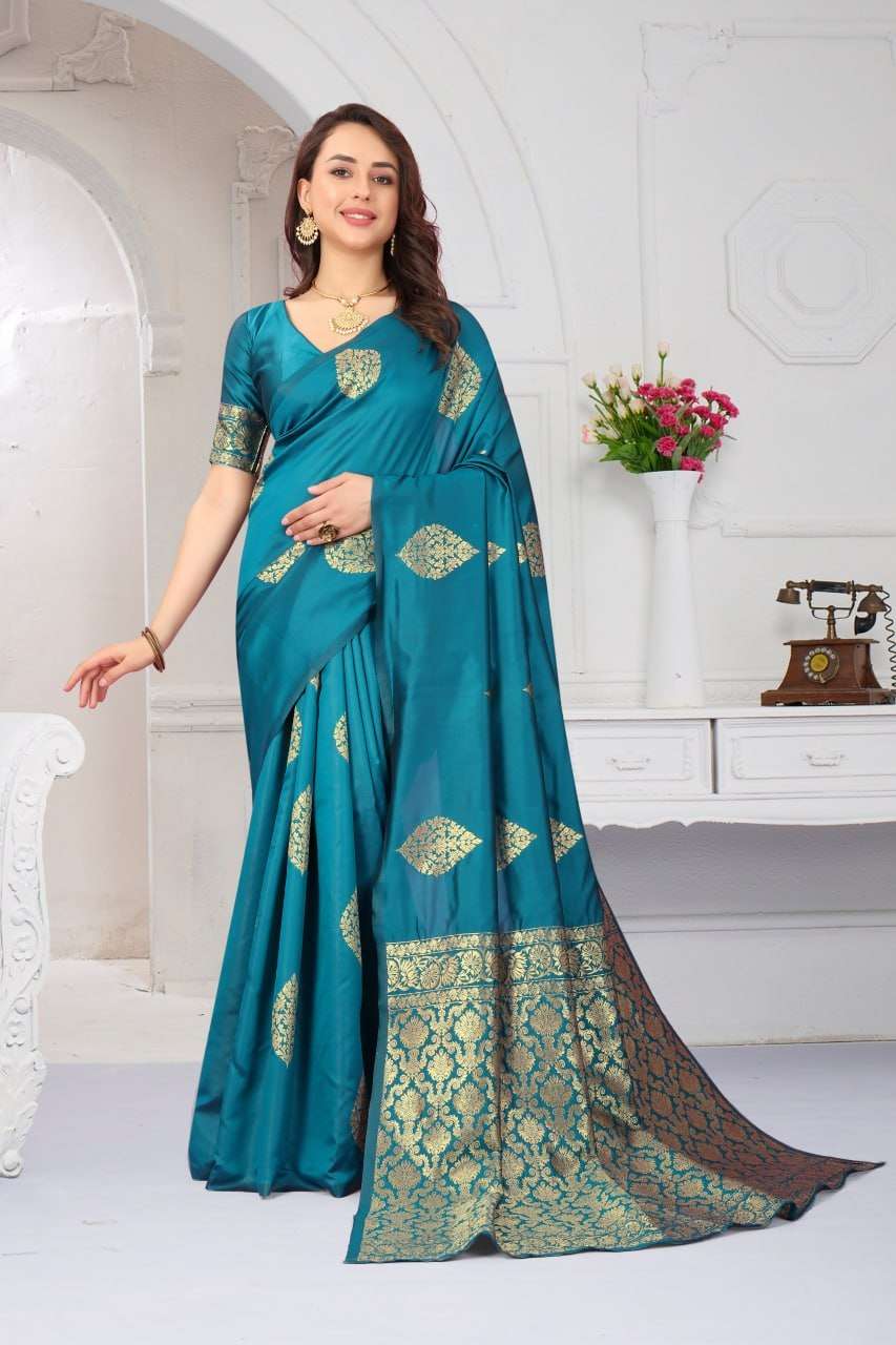 Mcazo 581 And 584 Casual Softy Silk Saree Wholesale catalog