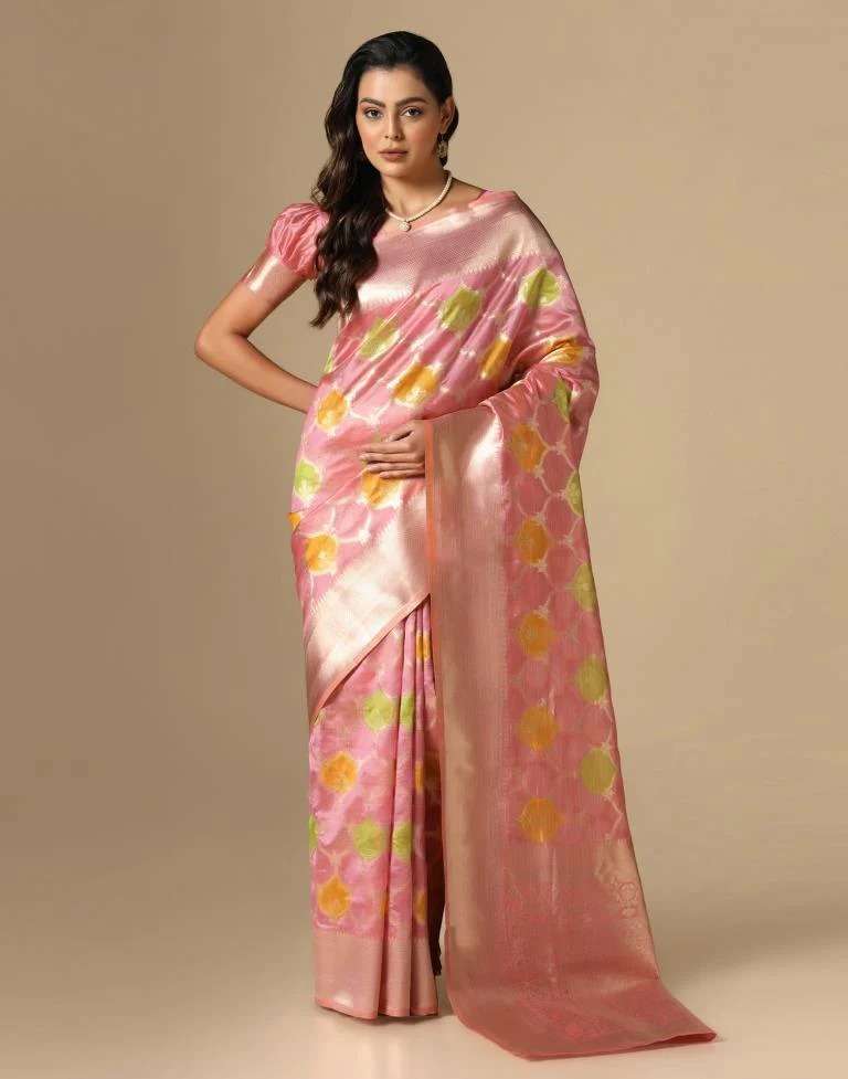Meera 156 Designer Banarasi Organza Silk Saree Wholesale catalog