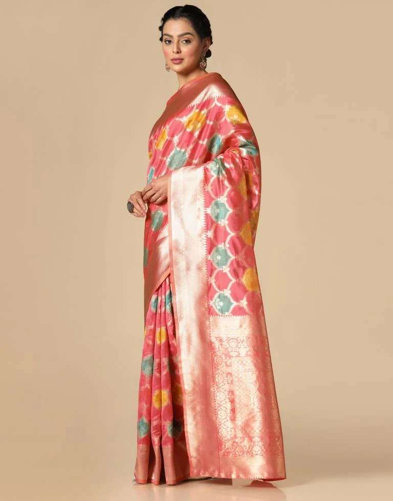 Meera 156 Designer Banarasi Organza Silk Saree Wholesale catalog