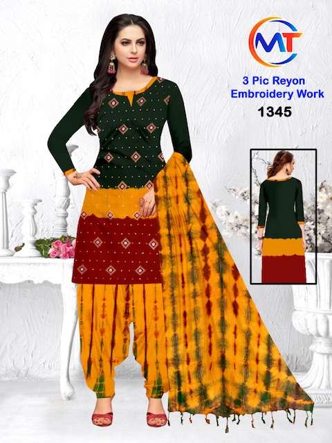 MT Rayon Emboidery Work Wholesale catalog