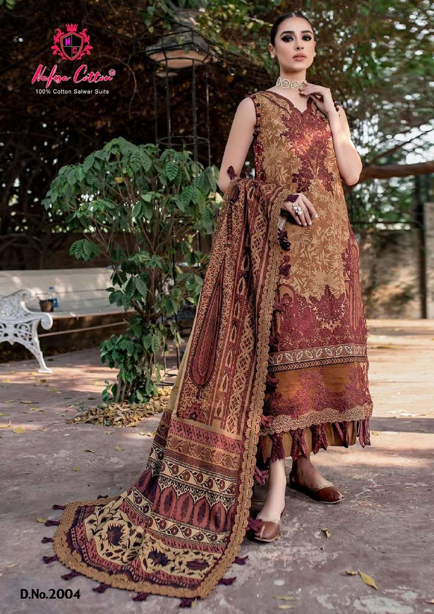 Nafisa Esra Vol-2 – dress Material Wholesale catalog