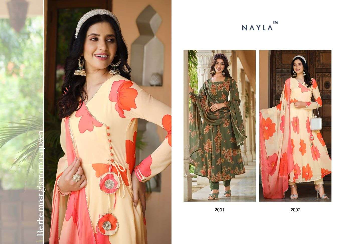 NAYLA GORGET PRINT Launch New Kurti Wholesale catalog