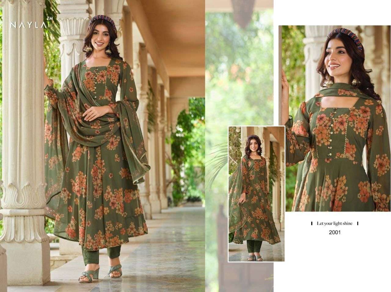 NAYLA GORGET PRINT Launch New Kurti Wholesale catalog